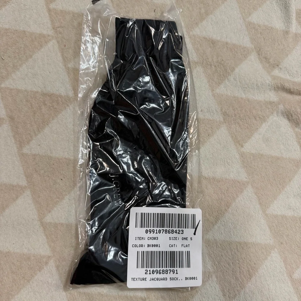 J crew black Textured jacquard dress socks